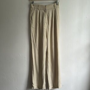 Massimo Dutti viscose tailored summer trousers women’s US6 EU38